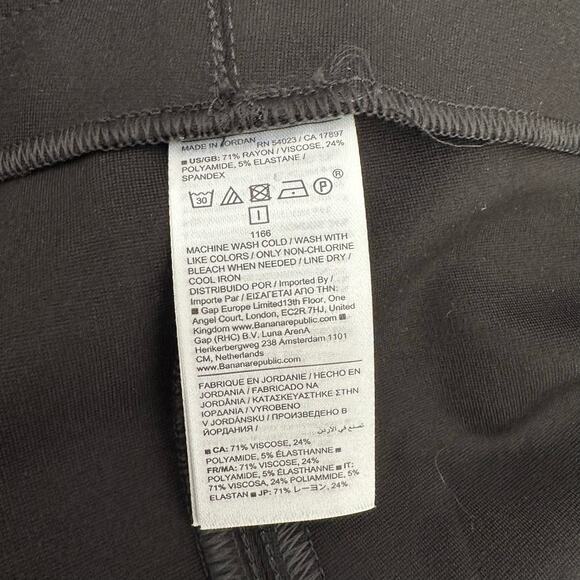 Banana Republic Wide Leg Everywhere Ponte Pant XXL Black 603873 - Picture 8 of 12